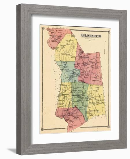 1874, Killingworth, Connecticut, United States-null-Framed Giclee Print