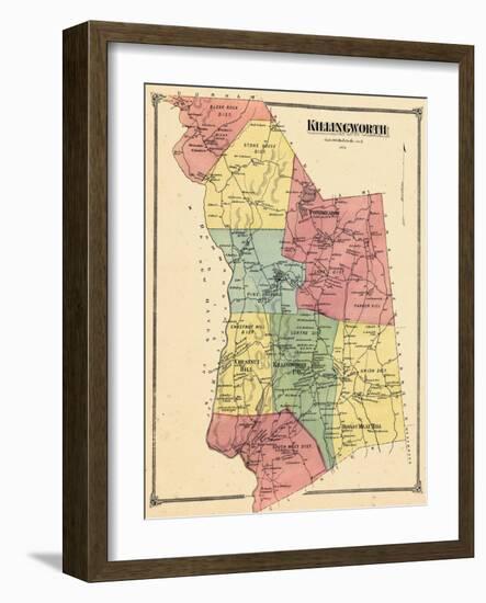1874, Killingworth, Connecticut, United States-null-Framed Giclee Print