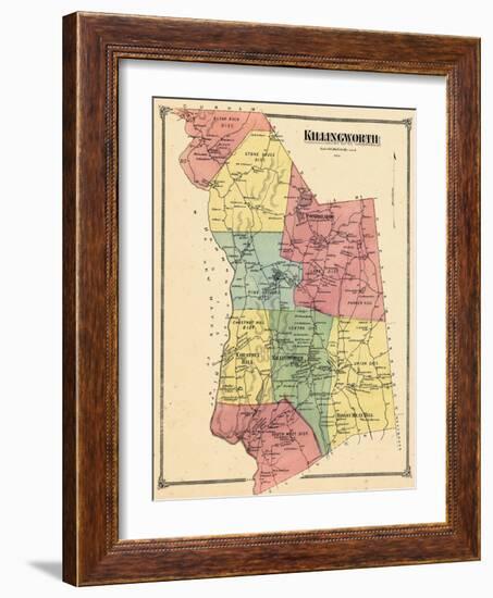 1874, Killingworth, Connecticut, United States-null-Framed Giclee Print