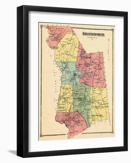 1874, Killingworth, Connecticut, United States-null-Framed Giclee Print