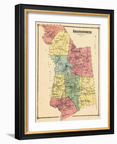 1874, Killingworth, Connecticut, United States-null-Framed Giclee Print