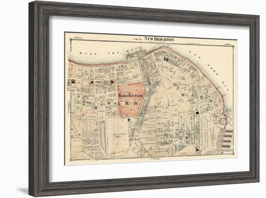 1874, New Brighton, New York, United States, Staten Island, Hamilton Park-null-Framed Giclee Print