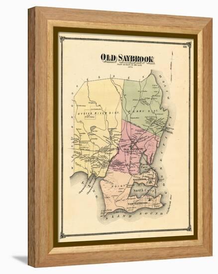 1874, Old Saybrook, Connecticut, United States-null-Framed Premier Image Canvas