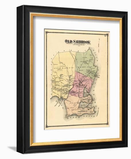 1874, Old Saybrook, Connecticut, United States-null-Framed Giclee Print