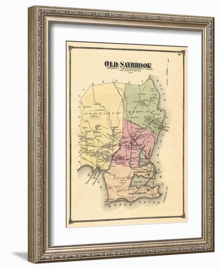 1874, Old Saybrook, Connecticut, United States-null-Framed Giclee Print