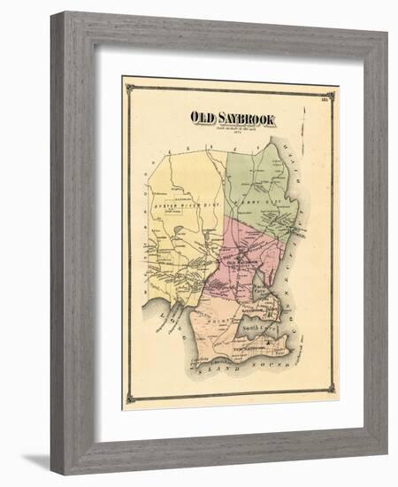 1874, Old Saybrook, Connecticut, United States-null-Framed Giclee Print