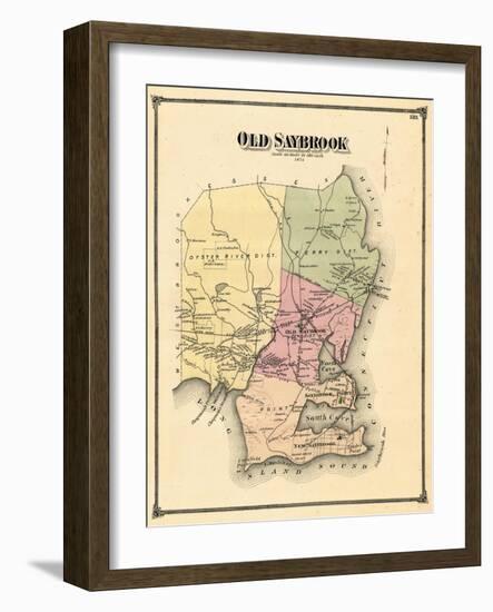 1874, Old Saybrook, Connecticut, United States-null-Framed Giclee Print