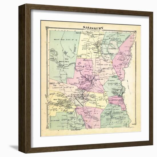 1874, Salisbury, Connecticut, United States-null-Framed Giclee Print