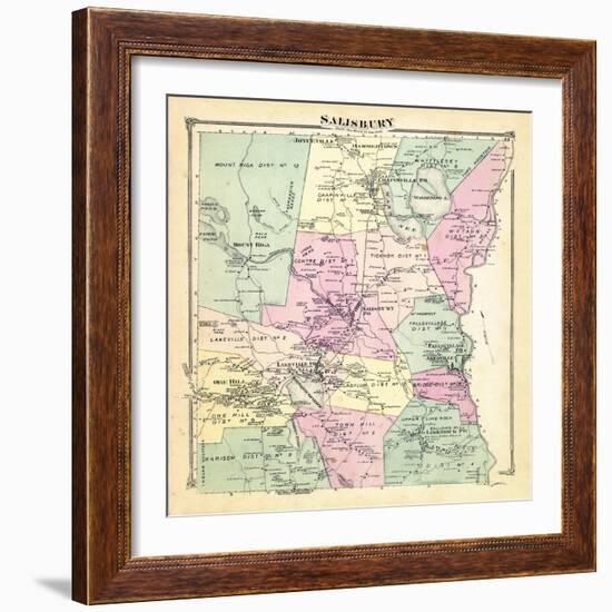 1874, Salisbury, Connecticut, United States-null-Framed Giclee Print