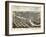 1874, South Bend Bird's Eye View, Indiana, United States-null-Framed Giclee Print