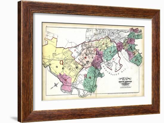 1874, South Boston, Dorchester, Massachusetts, United States-null-Framed Giclee Print