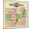 1875, Butler County Map, Ohio, United States-null-Mounted Giclee Print