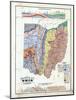 1875, Ohio State Geological Map, Ohio, United States-null-Mounted Giclee Print