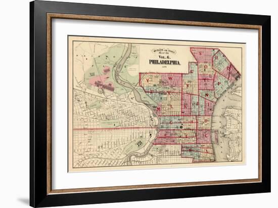 1875, Philadelphia, Pennsylvania, United States-null-Framed Giclee Print