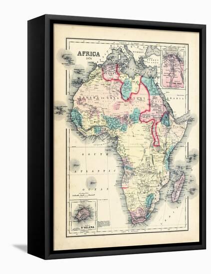 1876, Africa-null-Framed Premier Image Canvas