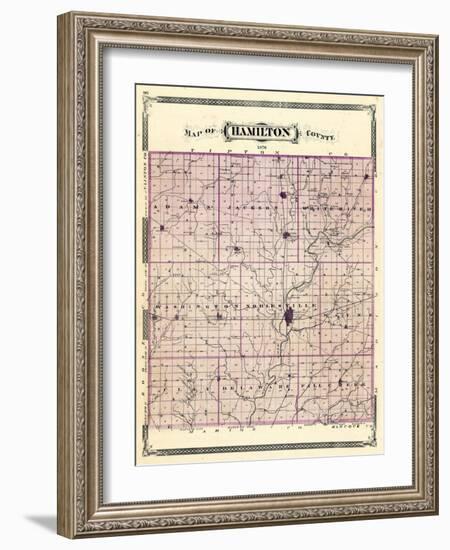 1876, Hamilton County, Indiana, United States-null-Framed Giclee Print