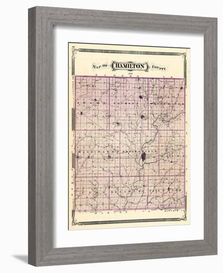 1876, Hamilton County, Indiana, United States-null-Framed Giclee Print