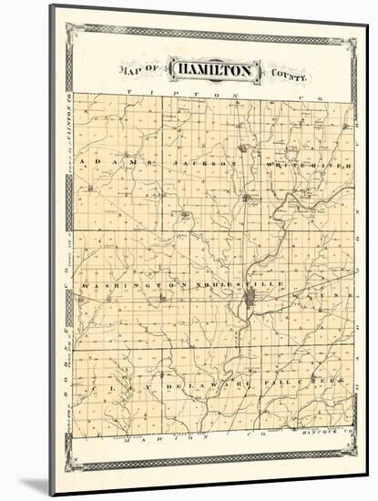 1876, Hamilton County, Indiana, United States-null-Mounted Giclee Print