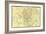 1876, Indianapolis - Plan, Indiana, United States-null-Framed Giclee Print