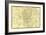 1876, Indianapolis - Plan, Indiana, United States-null-Framed Giclee Print