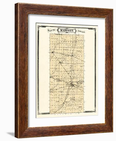 1876, Madison County, Indiana, United States-null-Framed Giclee Print