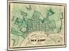 1876, New Albany City, Indiana, United States-null-Mounted Giclee Print