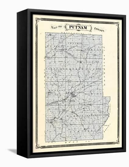 1876, Putnam County, Indiana, United States-null-Framed Premier Image Canvas