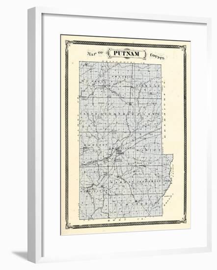 1876, Putnam County, Indiana, United States-null-Framed Giclee Print