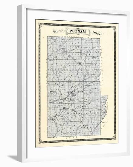 1876, Putnam County, Indiana, United States-null-Framed Giclee Print