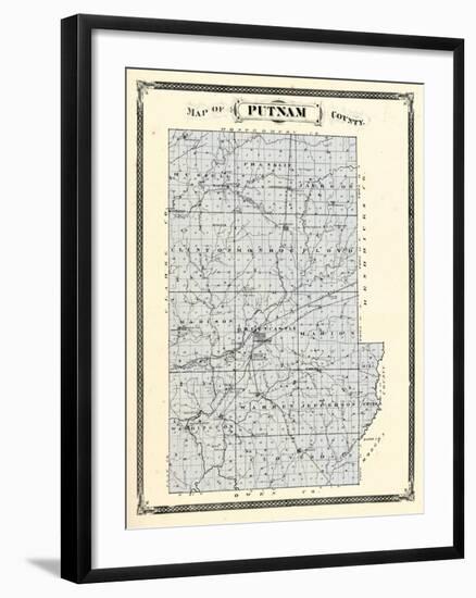 1876, Putnam County, Indiana, United States-null-Framed Giclee Print