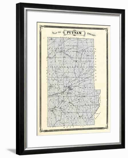 1876, Putnam County, Indiana, United States-null-Framed Giclee Print