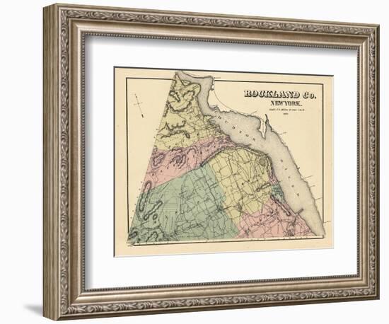 1876, Rockland County, New York, United States-null-Framed Giclee Print