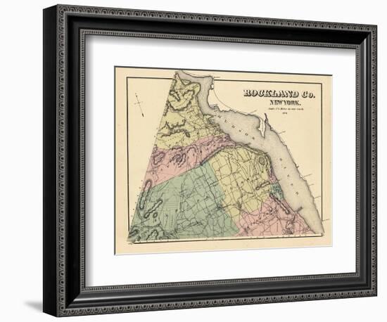 1876, Rockland County, New York, United States-null-Framed Giclee Print