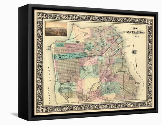 1876, San Francisco 1876, California, United States-null-Framed Premier Image Canvas