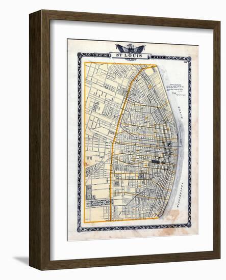 1876, St. Louis - City, Illinois, United States-null-Framed Giclee Print