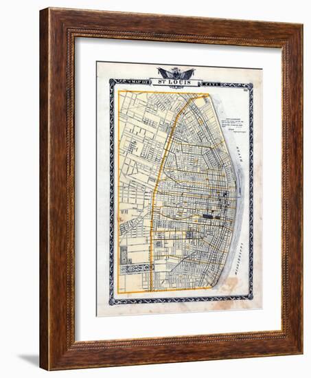 1876, St. Louis - City, Illinois, United States-null-Framed Giclee Print