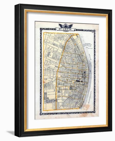 1876, St. Louis - City, Illinois, United States-null-Framed Giclee Print