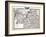 1876, Tazewell County Map, Illinois, United States-null-Framed Giclee Print