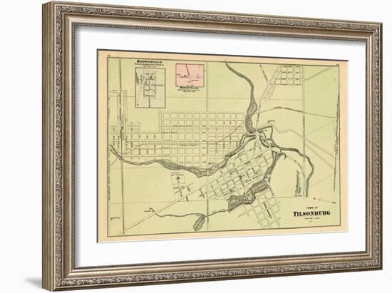 1876, Tilsonburg, Brownsville, Mount Elgin, Canada-null-Framed Giclee Print