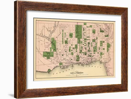 1876, Toronto, Canada-null-Framed Giclee Print