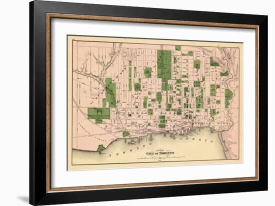 1876, Toronto, Canada-null-Framed Giclee Print