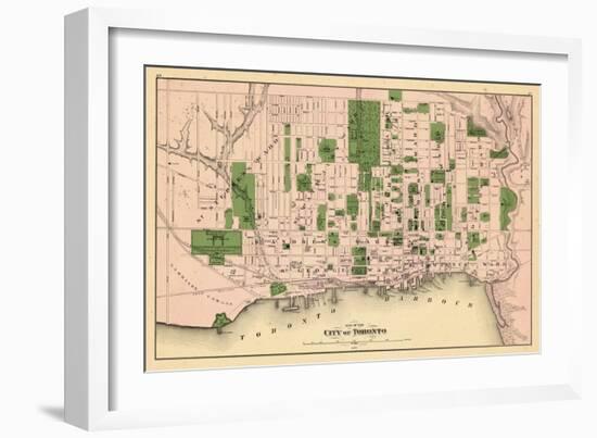 1876, Toronto, Canada-null-Framed Giclee Print