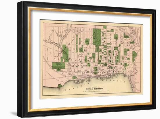 1876, Toronto, Canada-null-Framed Giclee Print