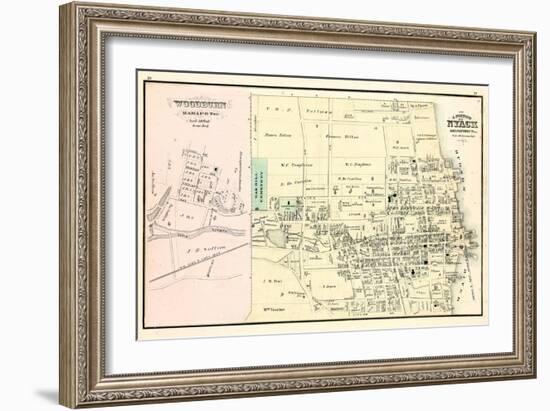 1876, Woodburn, Nyack, New York, United States-null-Framed Giclee Print