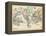 1876, World, Map of the World 1876-null-Framed Premier Image Canvas