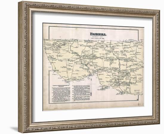 1877, Fairhill, Maryland, United States-null-Framed Giclee Print