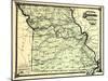 1877, State Map, Missouri, United States-null-Mounted Giclee Print