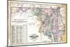 1877, State Map of Maryland - Delaware - D.C., Maryland, United States-null-Mounted Giclee Print