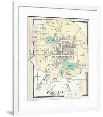 1877 Versailles Kentucky United States Giclee Print By Art Com