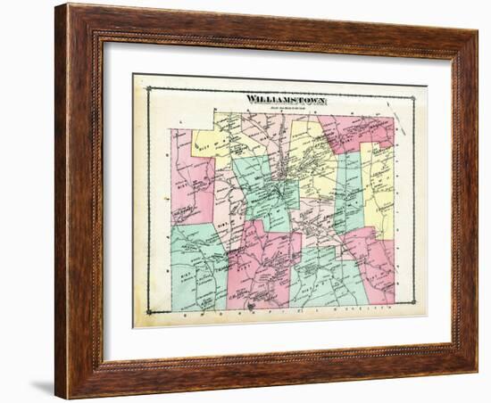 1877, Williamstown, Vermont, United States-null-Framed Giclee Print